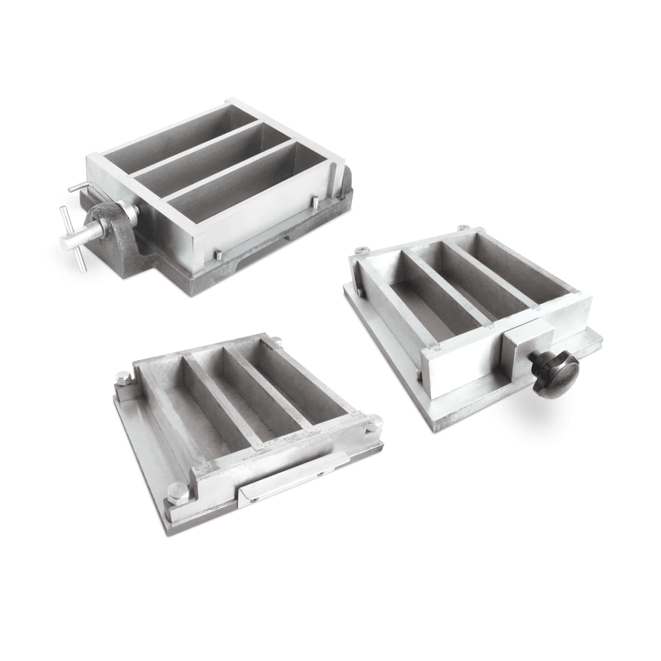 Three Gang Mould For Prisms